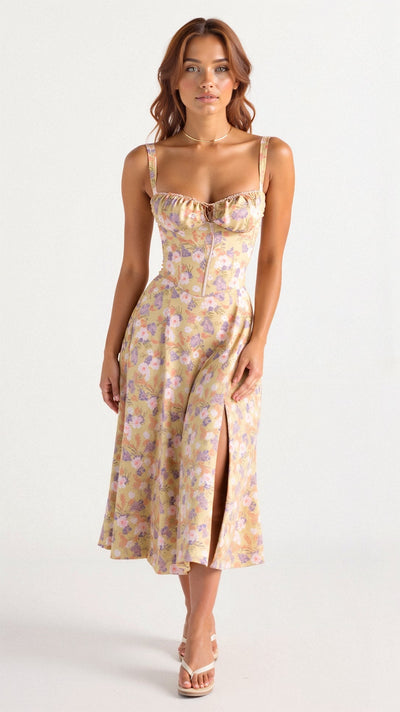 Kiana - Vestido con cola