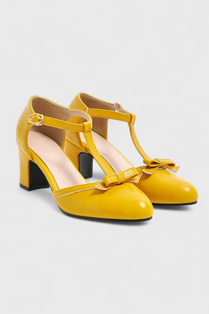Tacones Ortopédicos Granada con Diseño Retro