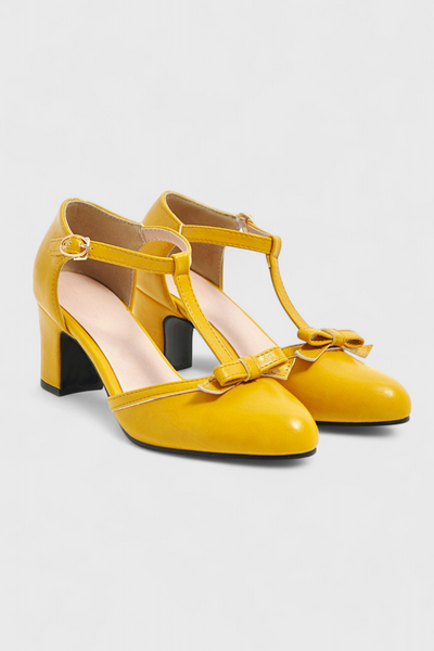Tacones Ortopédicos Granada con Diseño Retro