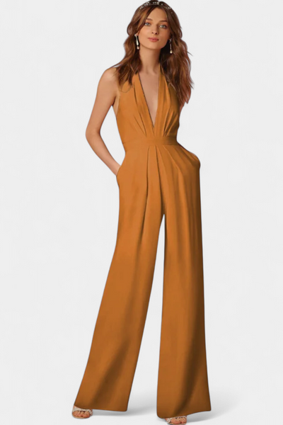 Lila Mono de Pierna Ancha con Toque de Elegancia
