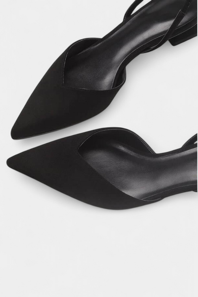 Babette Pointed Toe Slingback Heels
