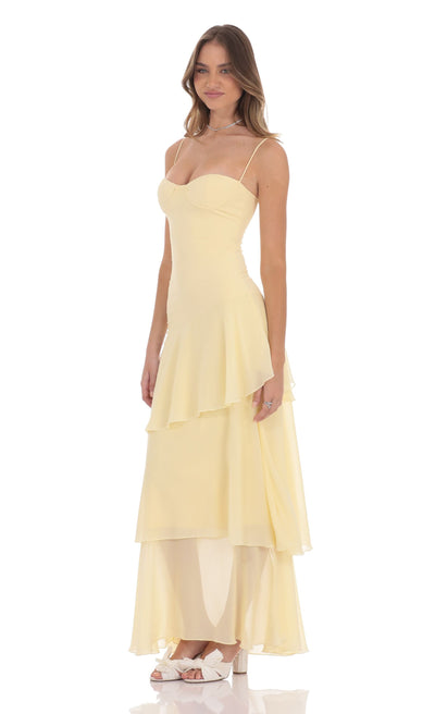 Solerina™ Vestido Maxi en Capas