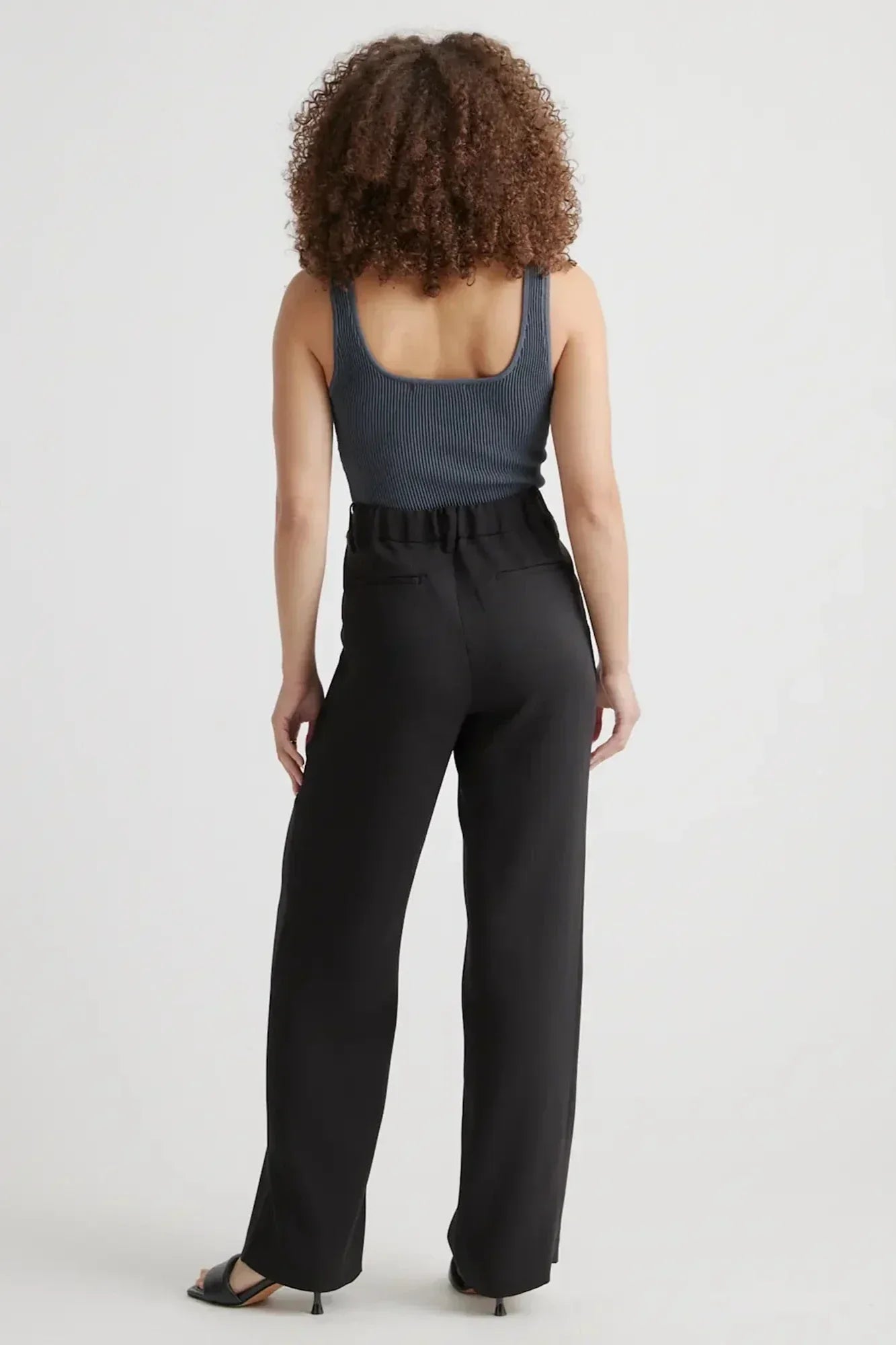Tinashe Pantalones de Pierna Ancha a Medida