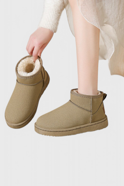 Botas de Tobillo Forradas de Shearling Adelaide