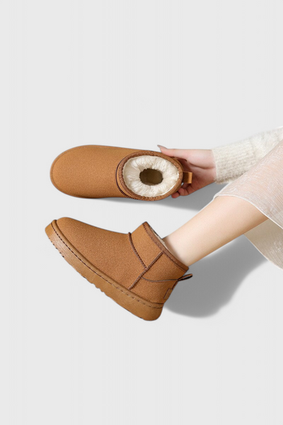 Botas de Tobillo Forradas de Shearling Adelaide