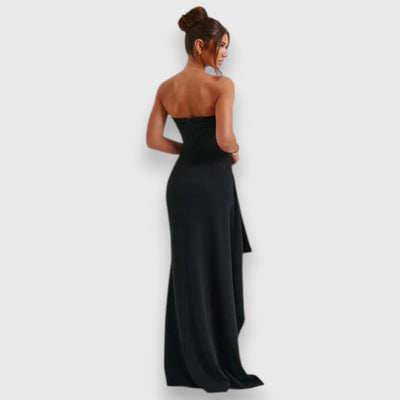 Nova – Vestido con escote y abertura