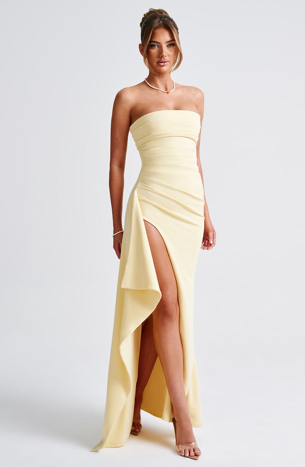 Vireli™ Vestido Maxi Elegante de Limón